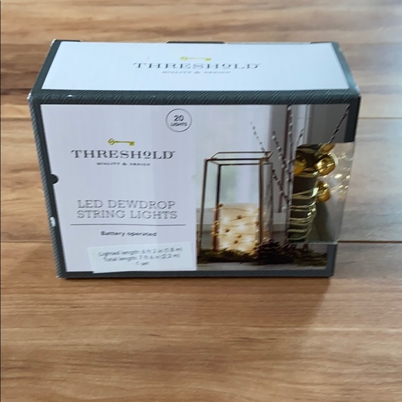 Threshold  LED Bells Gold color string light - Picture 5 of 14